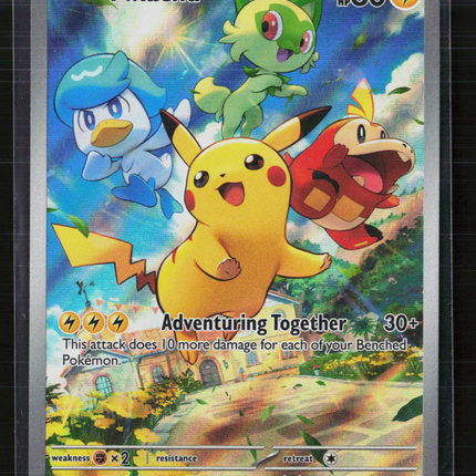 Pokemon 2023 Scarlet & Violet Pikachu FA #SVP EN 027