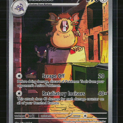 Pokemon 2026 Mega Evolution – Perfect Order Raticate #99/88