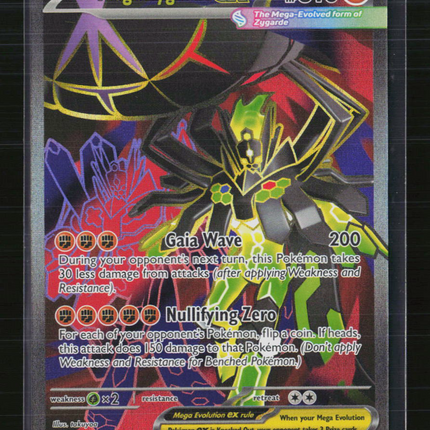 Pokemon 2026 Mega Evolution – Perfect Order Mega Zygarde EX SAR #104/88