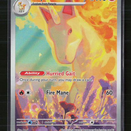Pokemon 2025 Destined Rivals Rapidash #189/182