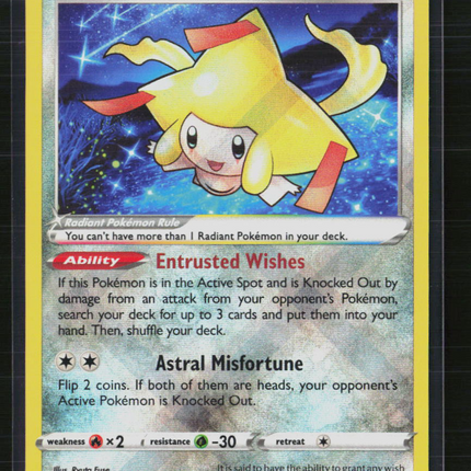 Pokemon 2022 Silver Tempest Radiant Jirachi #120/195