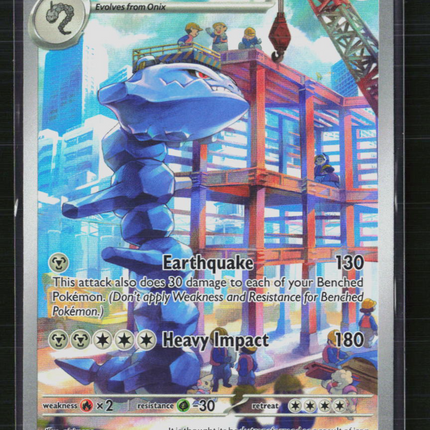 Pokemon 2023 Paradox Rift Steelix #208/182