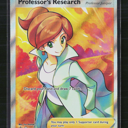 Pokemon 2022 Sword & Shield Professor's Research Professor Juniper FA #SWSH152