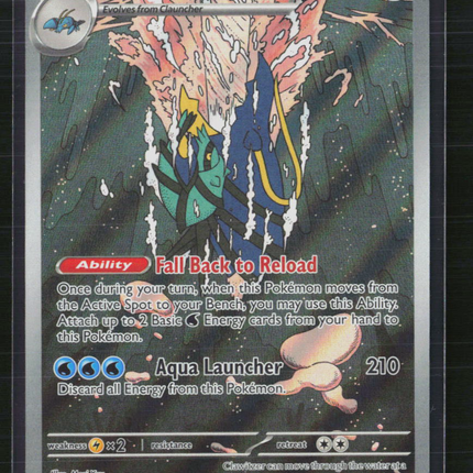 Pokemon 2025 Mega Evolution Clawitzer #141/132