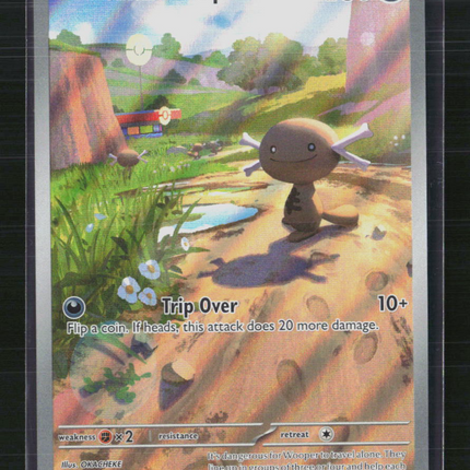 Pokemon 2025 Scarlet & Violet Prismatic Evolutions Paldean Wooper #102/94