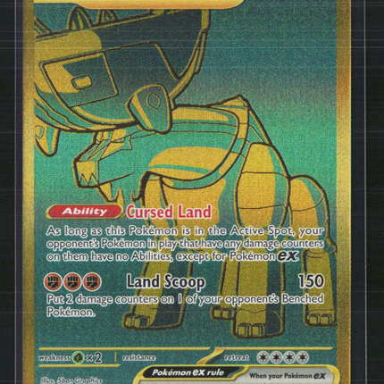 Pokemon 2024 Paldean Fates Ting-Lu EX HR #244/91