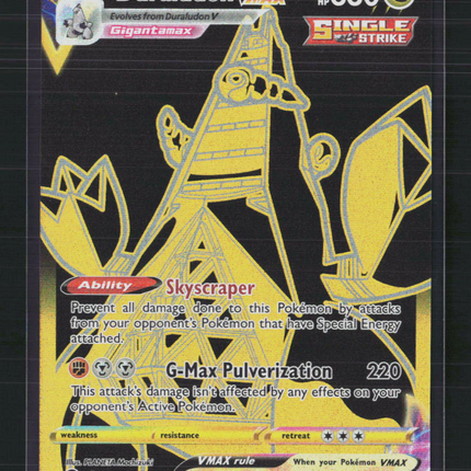 Pokemon 2022 Silver Tempest Duraludon VMAX CSR #TG30/TG30