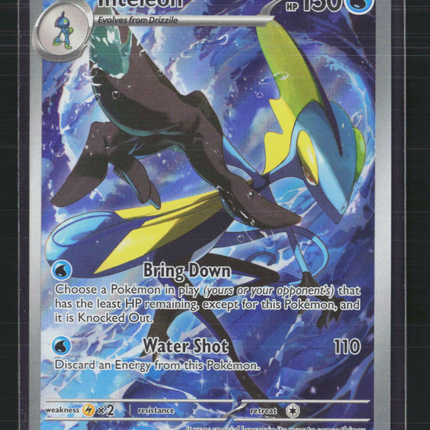 Pokemon 2025 Mega Evolution Inteleon #142/132