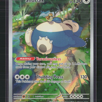 Pokemon 2023 Scarlet & Violet 151 Snorlax #SVP EN 051