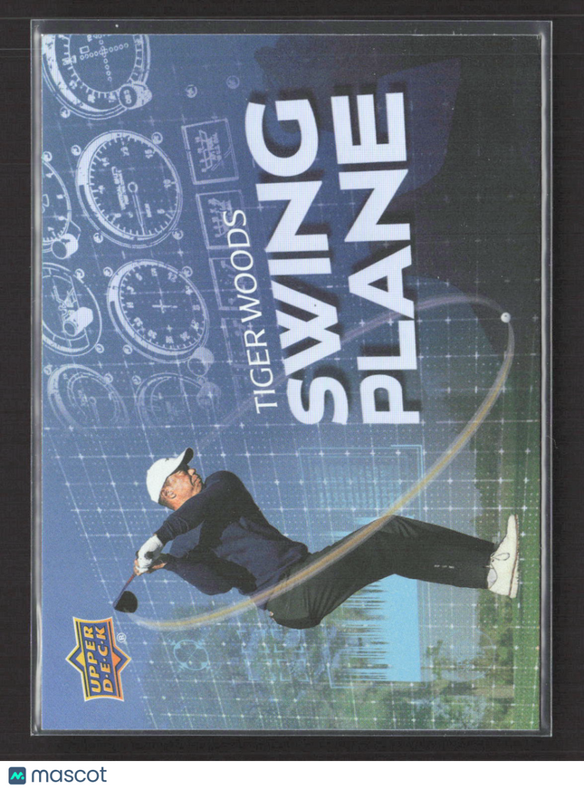 2026 Upper Deck Golf Swing Plane Tiger Woods #SP-5