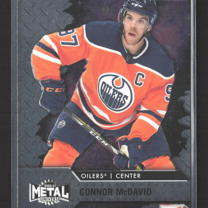 2021 SkyBox Metal Universe Connor McDavid #97