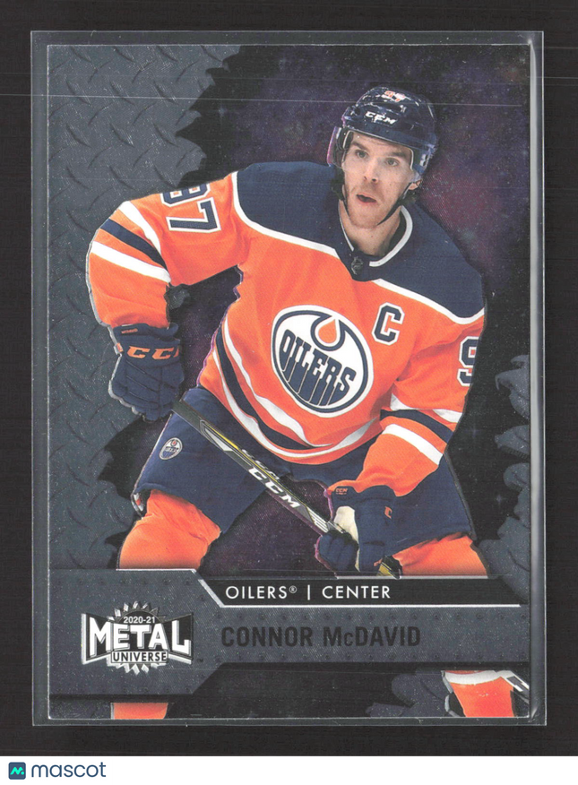 2021 SkyBox Metal Universe Connor McDavid #97