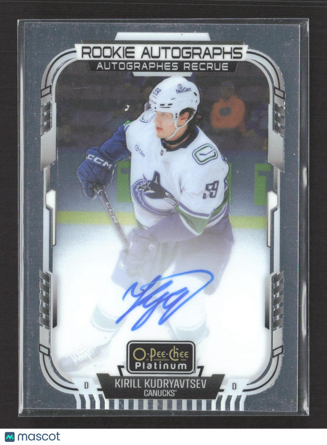 2026 O-Pee-Chee Platinum Kirill Kudryavtsev #R-KK Auto