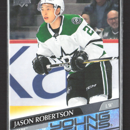 2020 Upper Deck Series 1 Young Guns Jason Robertson #235