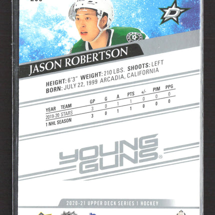 2020 Upper Deck Series 1 Young Guns Jason Robertson #235