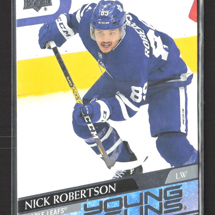 2020 Upper Deck Series 1 Young Guns Nick Robertson #237