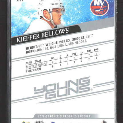 2020 Upper Deck Series 1 Young Guns Kieffer Bellows #241