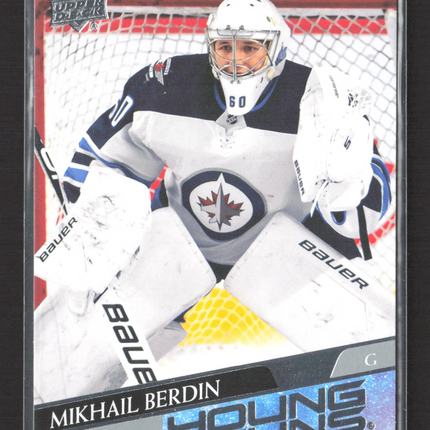 2020 Upper Deck Series 1 Young Guns Mikhail Berdin #242
