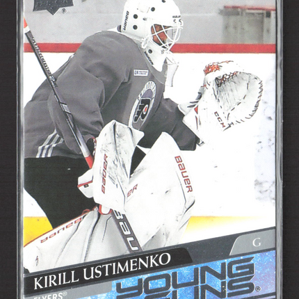 2020 Upper Deck Series 1 Young Guns Kirill Ustimenko #245