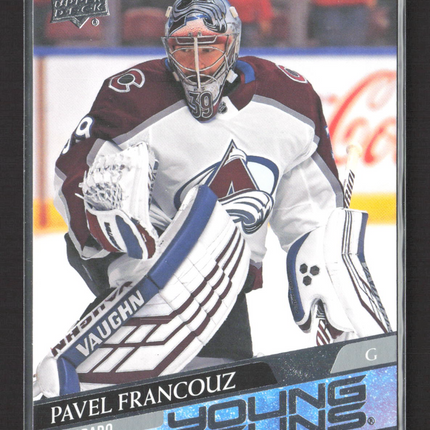 2020 Upper Deck Series 1 Young Guns Pavel Francouz #249