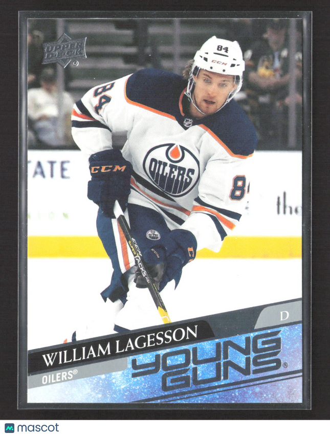 2021 Upper Deck Series 2 Young Guns William Lagesson #479