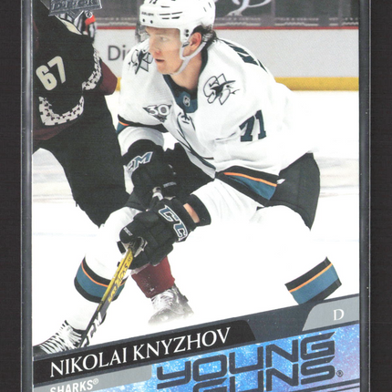 2021 Upper Deck Series 2 Young Guns Nikolai Knyzhov #492
