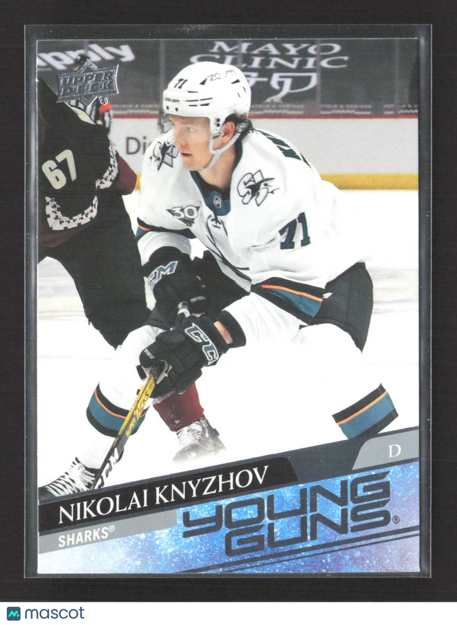 2021 Upper Deck Series 2 Young Guns Nikolai Knyzhov #492