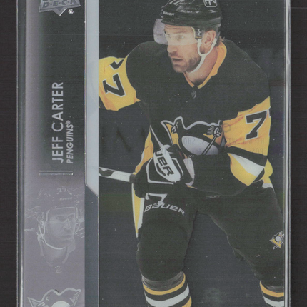 2021 Upper Deck Series 1 Clear Cut Jeff Carter #140