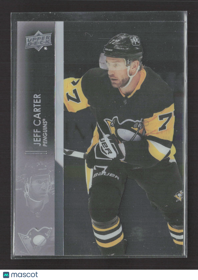 2021 Upper Deck Series 1 Clear Cut Jeff Carter #140
