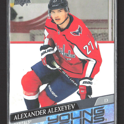 2020 Upper Deck Series 1 Young Guns Alexander Alexeyev #203