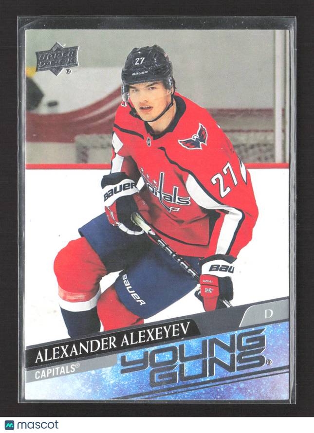 2020 Upper Deck Series 1 Young Guns Alexander Alexeyev #203