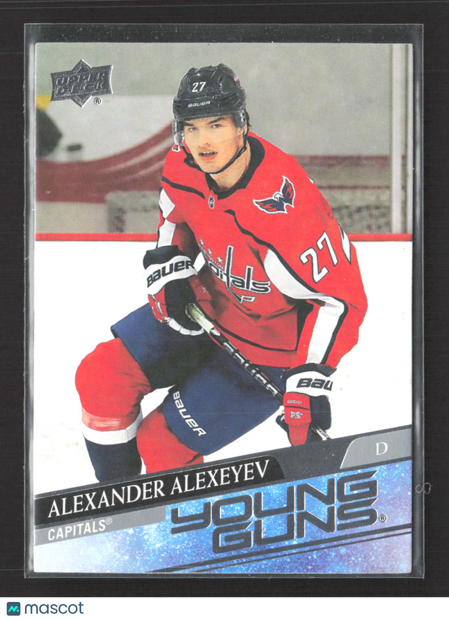 2020 Upper Deck Series 1 Hockey Young Guns Alexander Alexeyev #203