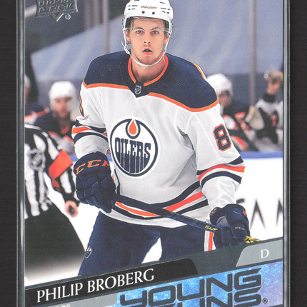 2020 Upper Deck Series 1 Young Guns Philip Broberg #204
