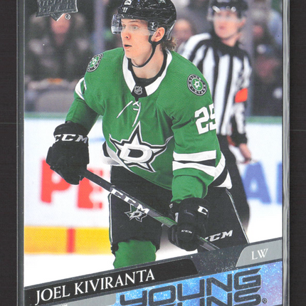 2020 Upper Deck Series 1 Young Guns Joel Kiviranta #207