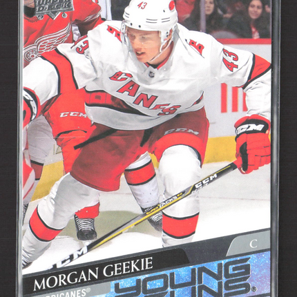 2020 Upper Deck Series 1 Young Guns Morgan Geekie #210