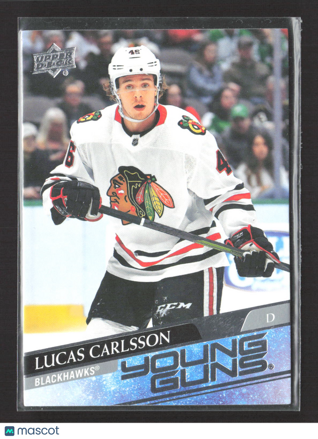 2020 Upper Deck Series 1 Young Guns Lucas Carlsson #212