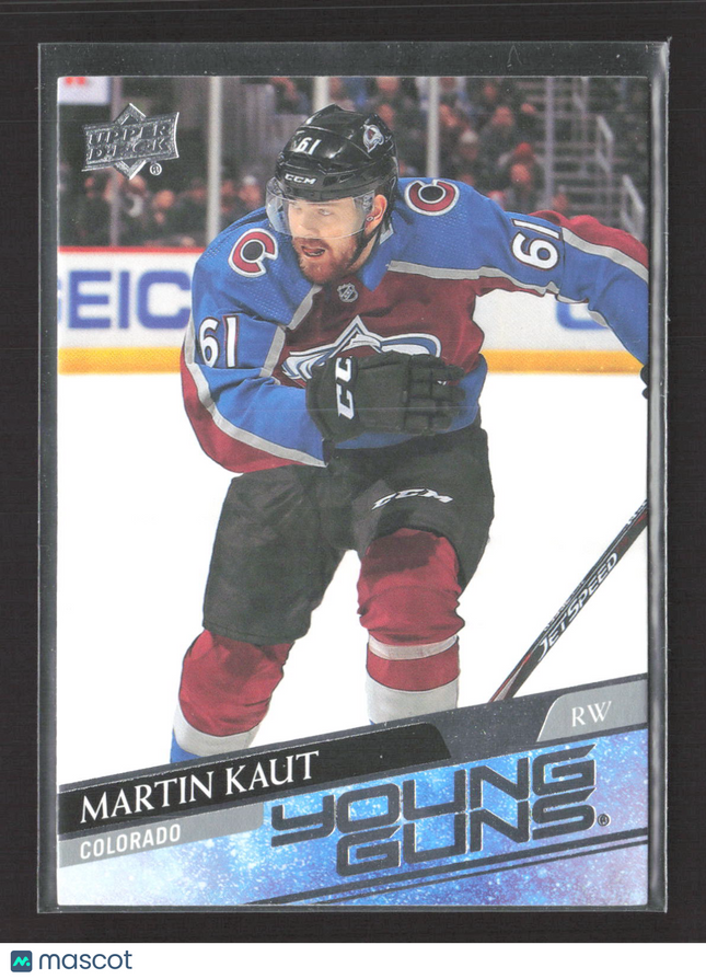 2020 Upper Deck Series 1 Young Guns Martin Kaut #217