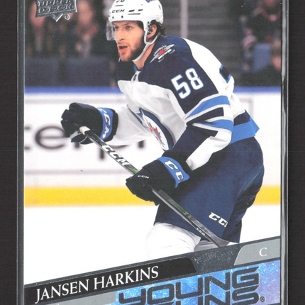 2020 Upper Deck Series 1 Young Guns Jansen Harkins #229
