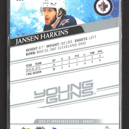 2020 Upper Deck Series 1 Young Guns Jansen Harkins #229