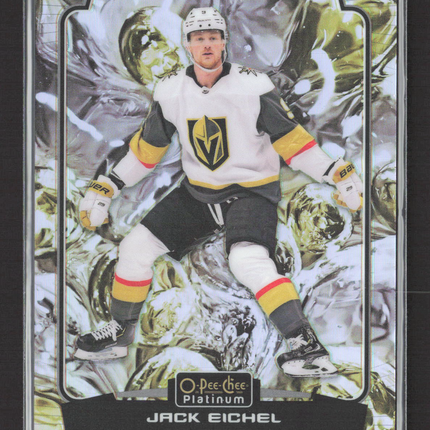 2023 O-Pee-Chee Platinum Jack Eichel #109 Liquid Metal 335/349