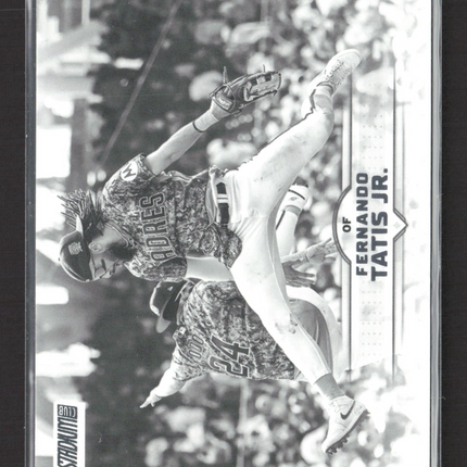 2025 Topps Stadium Club Fernando Tatis Jr. #191 Black & White