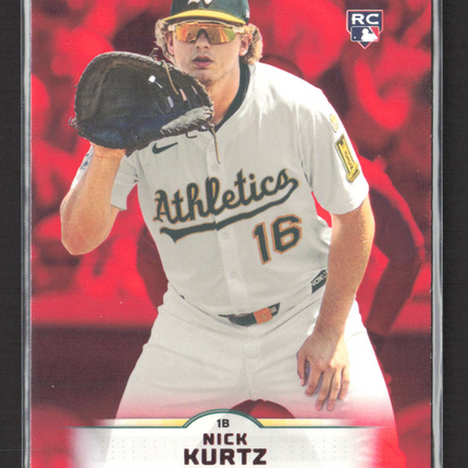 2025 Topps Stadium Club Nick Kurtz #9 Red RC