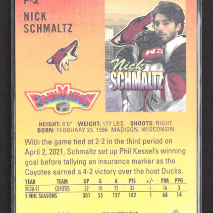 2021 Upper Deck Series 1 Fanimation Nick Schmaltz #F-2