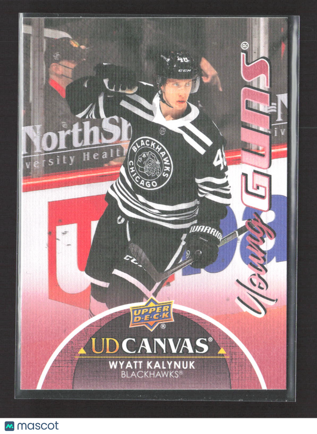 2021 Upper Deck Series 1 UD Canvas Young Guns Wyatt Kalynuk #C114