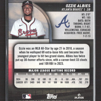2025 Topps Stadium Club Members Only Ozzie Albies #40