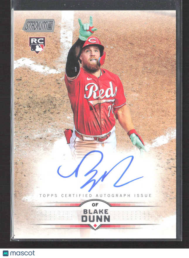 2025 Topps Stadium Club Blake Dunn #SCBA-BD RC Auto