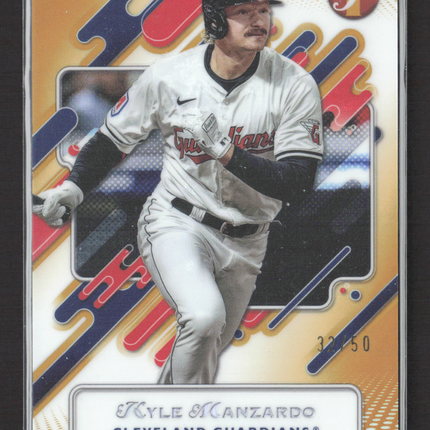 2025 Topps Pristine Kyle Manzardo #37 32/50