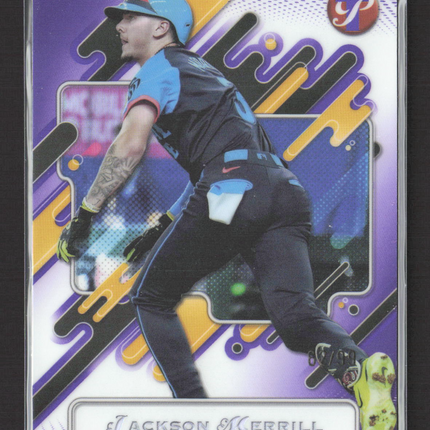 2025 Topps Pristine Jackson Merrill #292 Purple /99