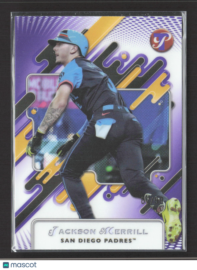 2025 Topps Pristine Jackson Merrill #292 Purple /99