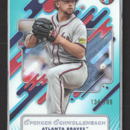 2025 Topps Pristine Spencer Schwellenbach #17 RC 134/199